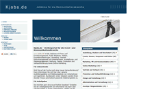 Desktop Screenshot of kjobs.de