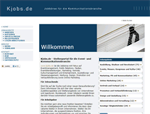 Tablet Screenshot of kjobs.de